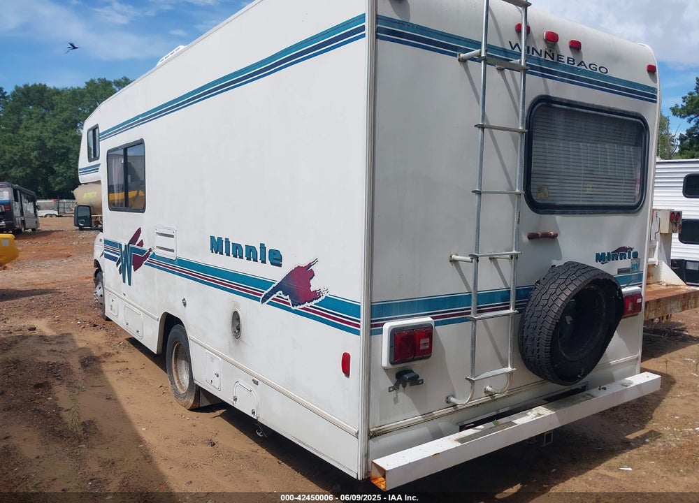 1998 FORD ECONOLINE E350 CUTAWAY VAN VIN: 1FDWE30SXWHB89096