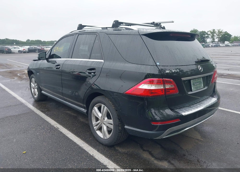 2012 MERCEDES-BENZ M-CLASS VIN: 4JGDA5HB7CA001805