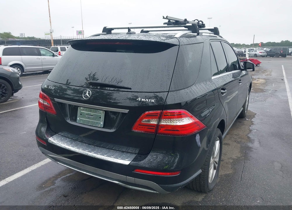 2012 MERCEDES-BENZ M-CLASS VIN: 4JGDA5HB7CA001805