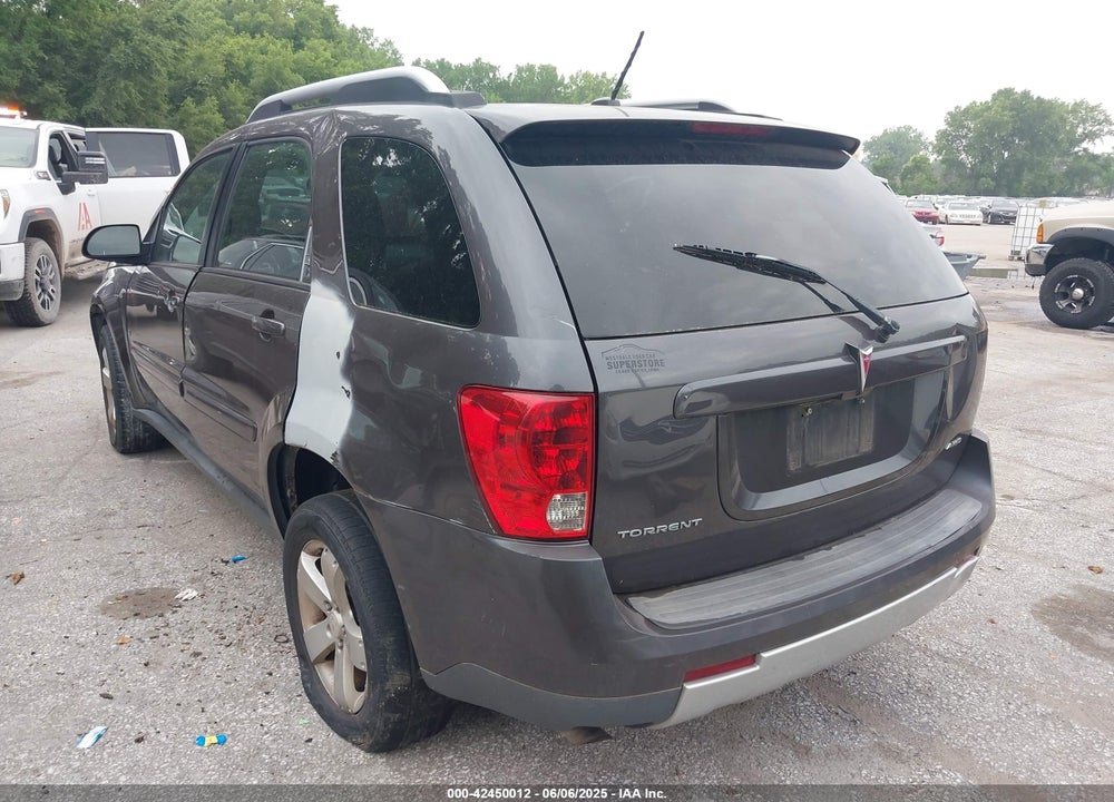 2008 PONTIAC TORRENT VIN: 2CKDL43F986067496