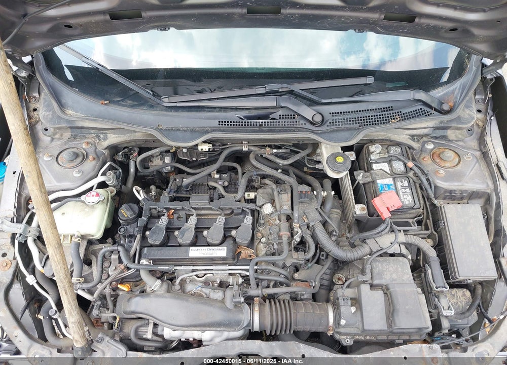 2016 HONDA CIVIC VIN: 19XFC1F31GE213422