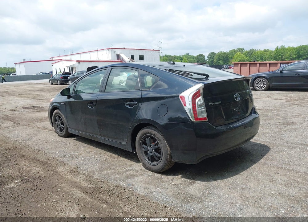 2013 TOYOTA PRIUS FIVE/FOUR/THREE/THREE SE/TWO VIN: JTDKN3DU2D1623015
