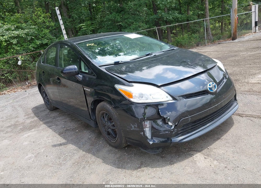 2013 TOYOTA PRIUS FIVE/FOUR/THREE/THREE SE/TWO VIN: JTDKN3DU2D1623015