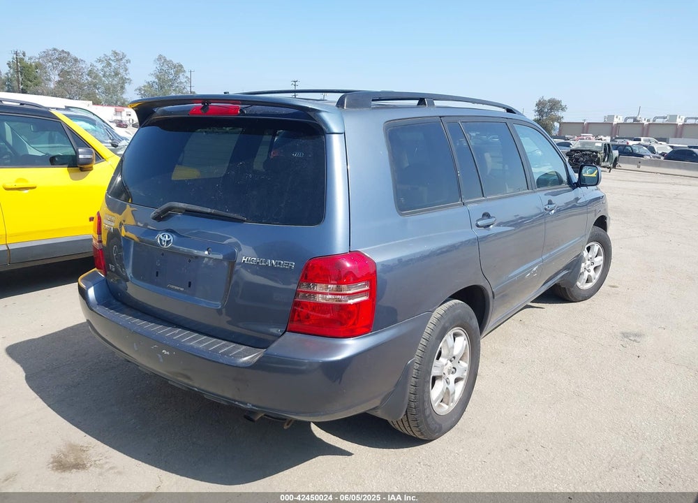 2003 TOYOTA HIGHLANDER V6 VIN: JTEGF21A330112002