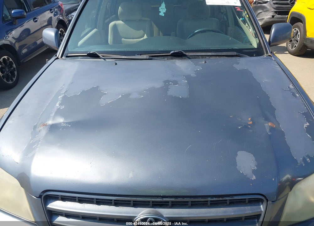 2003 TOYOTA HIGHLANDER V6 VIN: JTEGF21A330112002