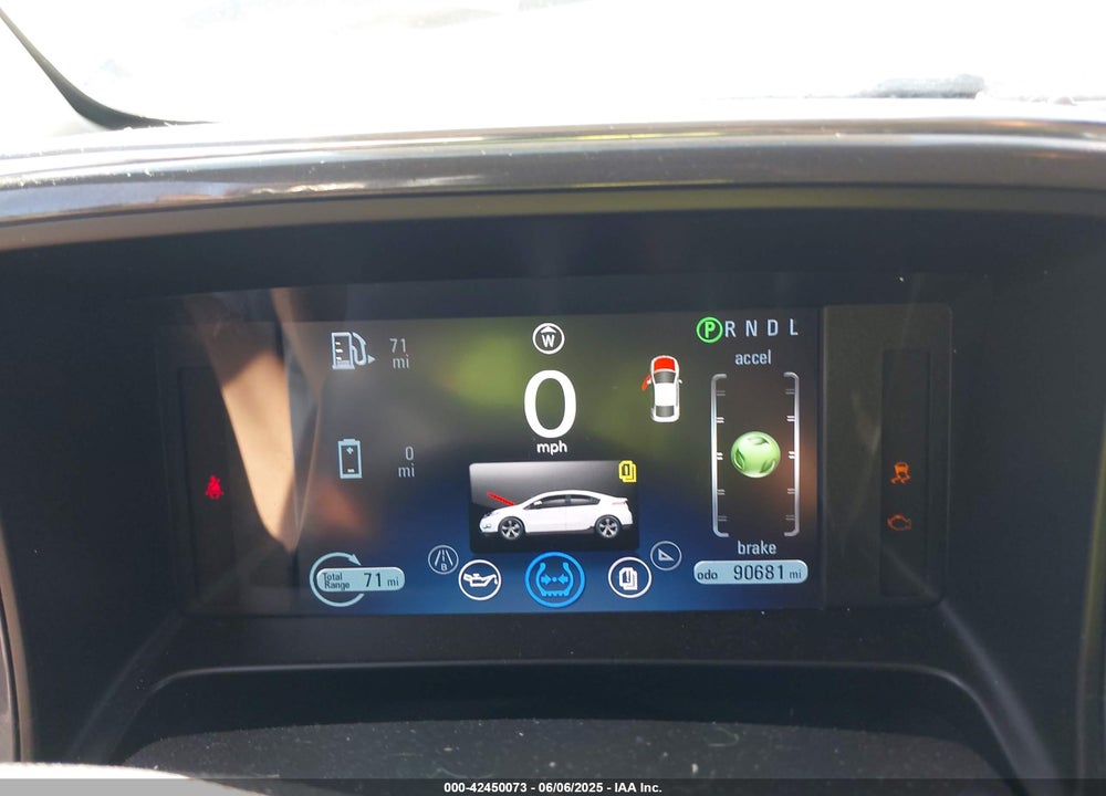 2013 CHEVROLET VOLT VIN: 1G1RB6E41DU146754