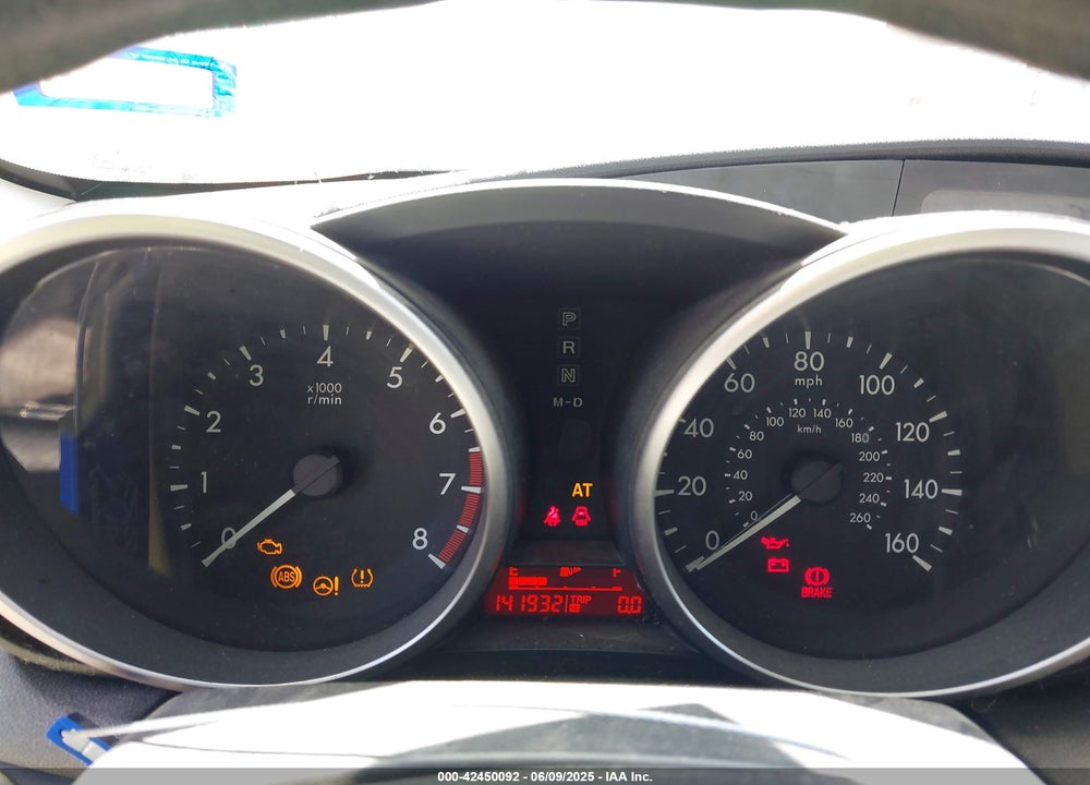2010 MAZDA MAZDA3 VIN: JM1BL1SF2A1279857