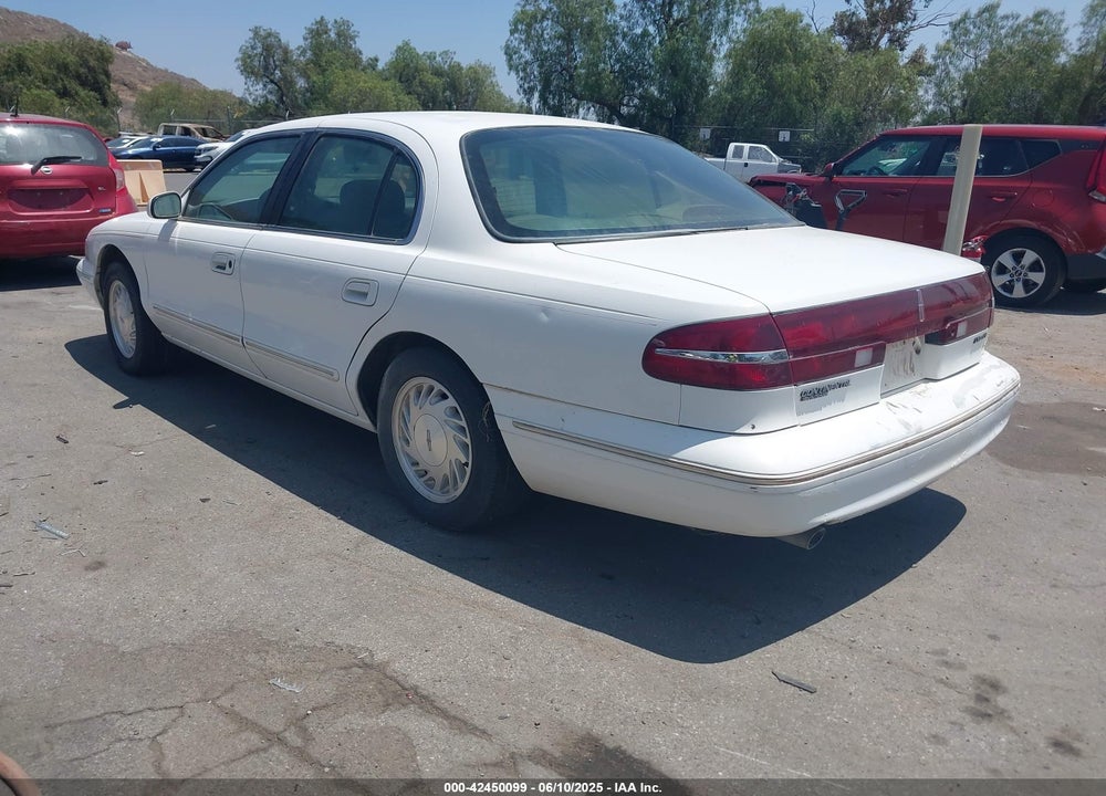 1996 LINCOLN CONTINENTAL DIAMOND ANNIVE/SPINNAKER VIN: 1LNLM97VXTY666128