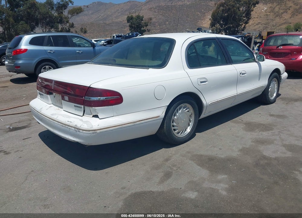 1996 LINCOLN CONTINENTAL DIAMOND ANNIVE/SPINNAKER VIN: 1LNLM97VXTY666128