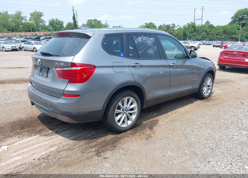 2015 BMW X3 VIN: 5UXWX9C5XF0D58699