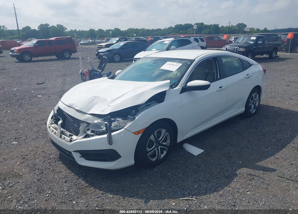 2016 HONDA CIVIC VIN: 19XFC2F57GE205557