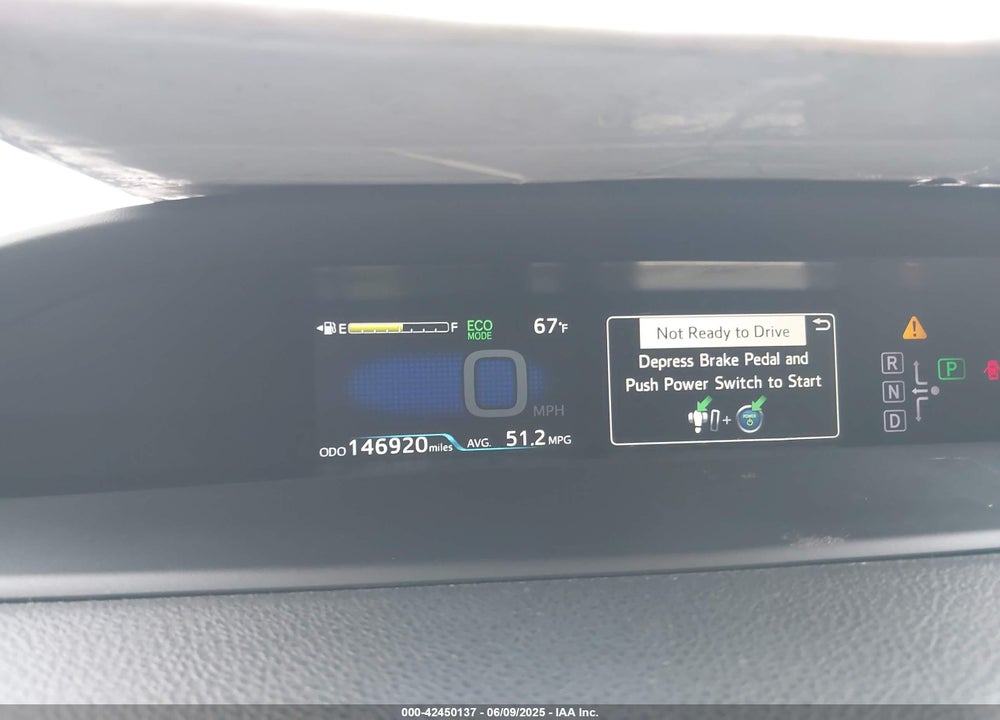 2017 TOYOTA PRIUS VIN: JTDKARFU6H3046639