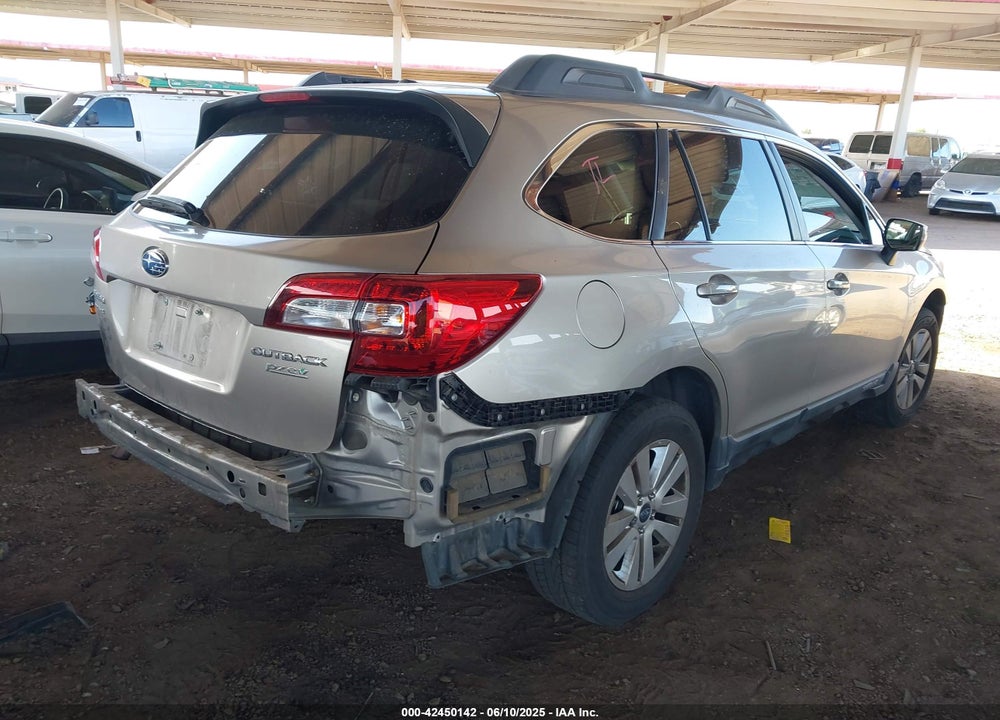 2015 SUBARU OUTBACK VIN: 4S4BSACC0F3325927