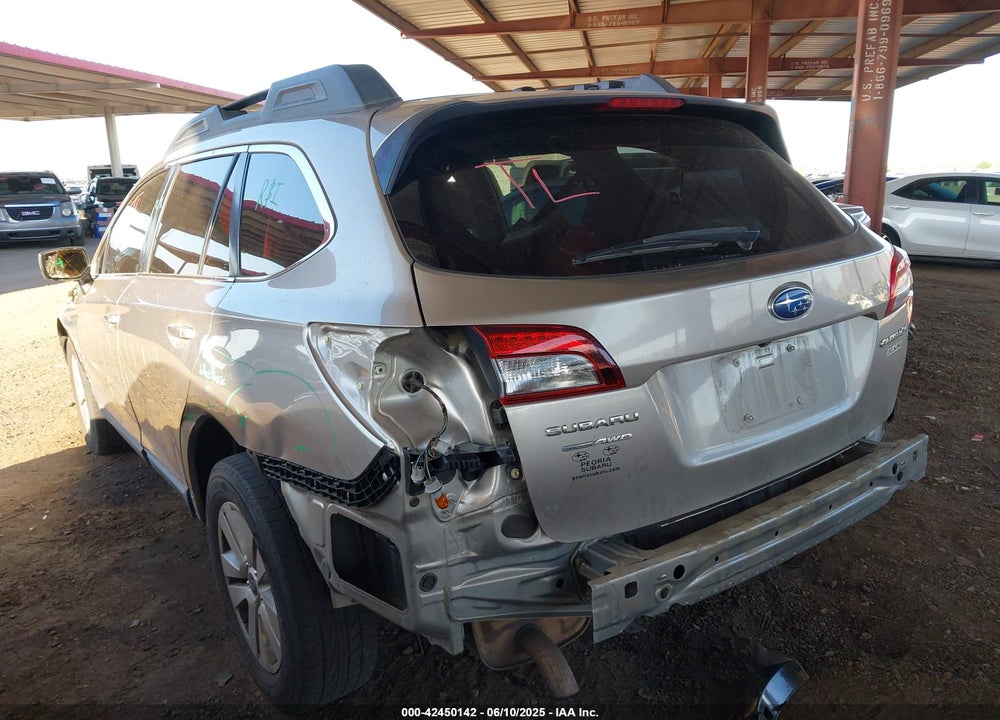 2015 SUBARU OUTBACK VIN: 4S4BSACC0F3325927