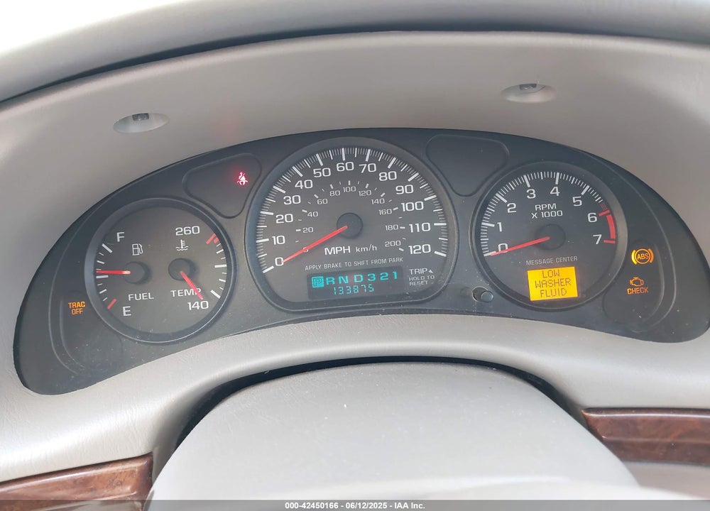 2004 CHEVROLET IMPALA LS VIN: 2G1WH52K849272444