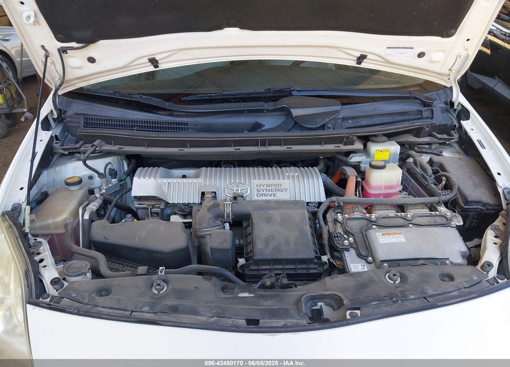 2012 TOYOTA PRIUS THREE VIN: JTDKN3DU8C5412652