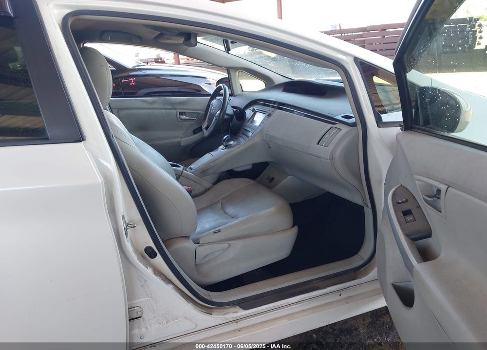 2012 TOYOTA PRIUS THREE VIN: JTDKN3DU8C5412652