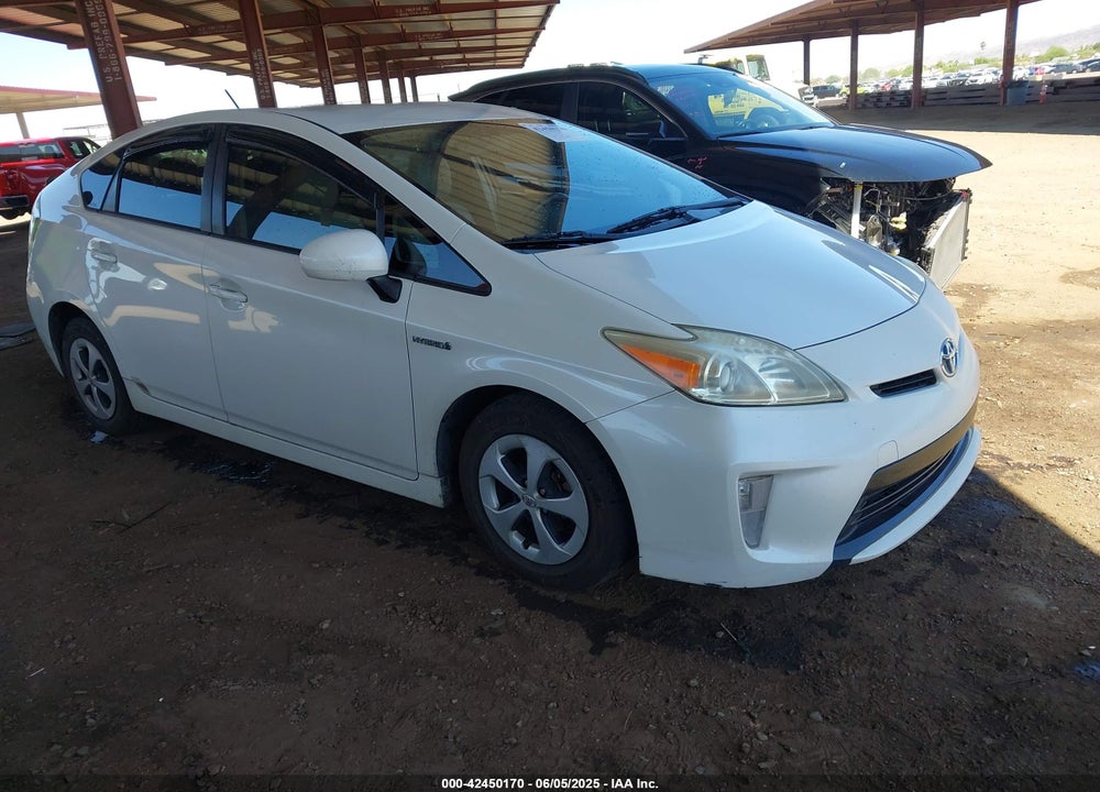 2012 TOYOTA PRIUS THREE VIN: JTDKN3DU8C5412652