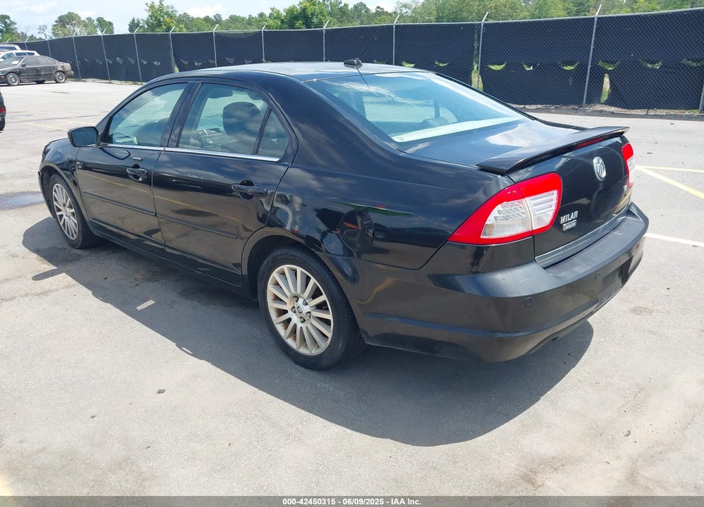 2009 MERCURY MILAN V6 PREMIER VIN: 3MEHM08129R603905