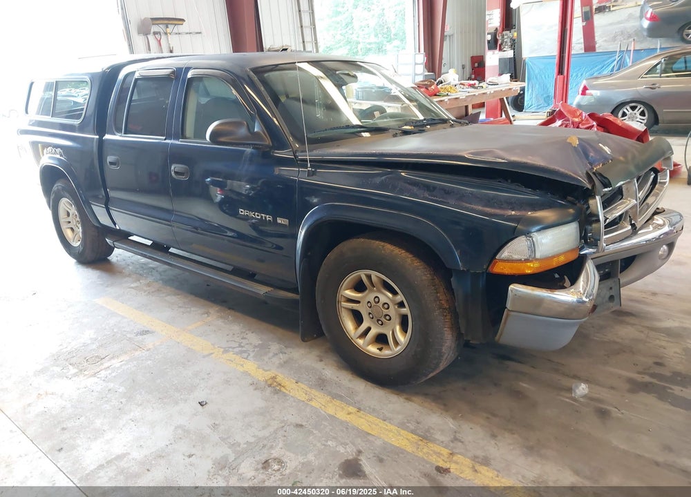 2002 DODGE DAKOTA SLT VIN: 1B7HG48N72S619501
