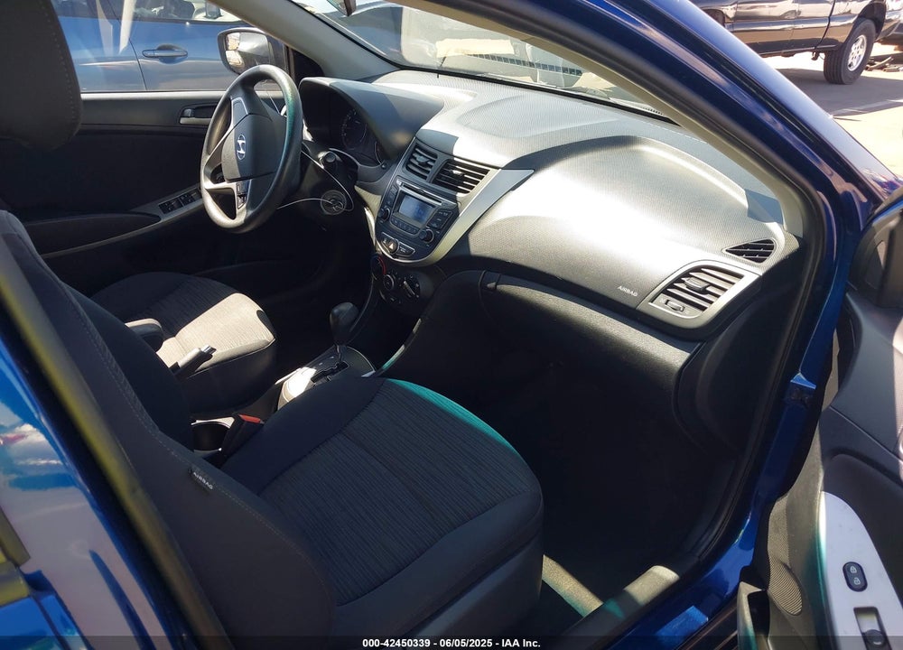2016 HYUNDAI ACCENT SE VIN: KMHCT5AEXGU255054