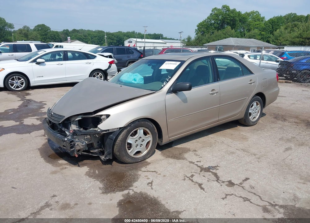 2002 TOYOTA CAMRY LE V6 VIN: 4T1BF32K42U016748