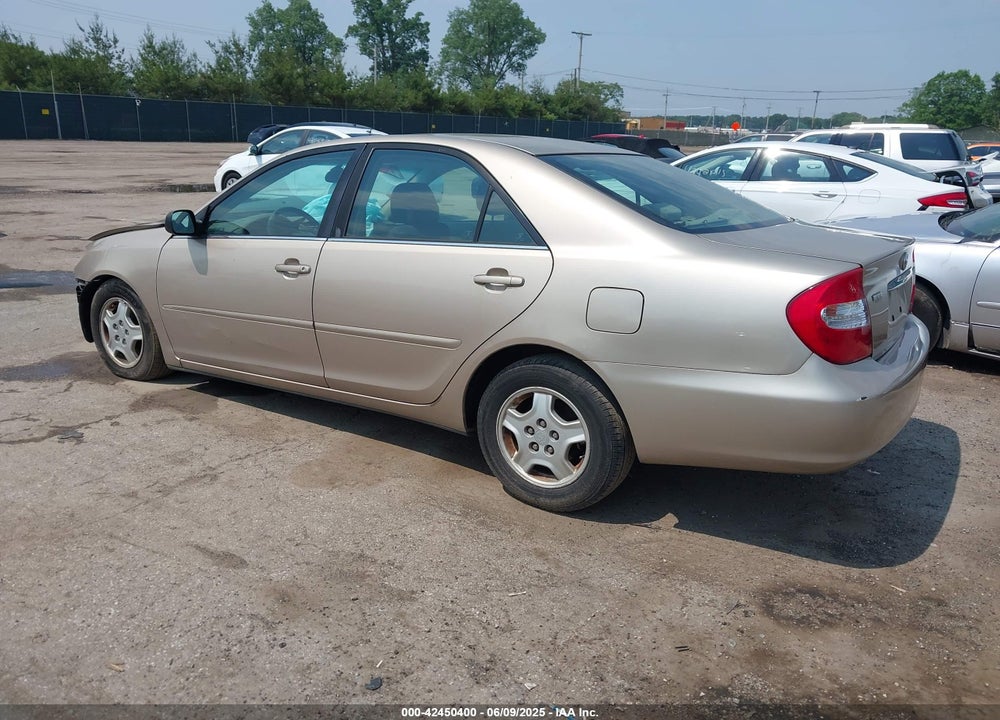 2002 TOYOTA CAMRY LE V6 VIN: 4T1BF32K42U016748