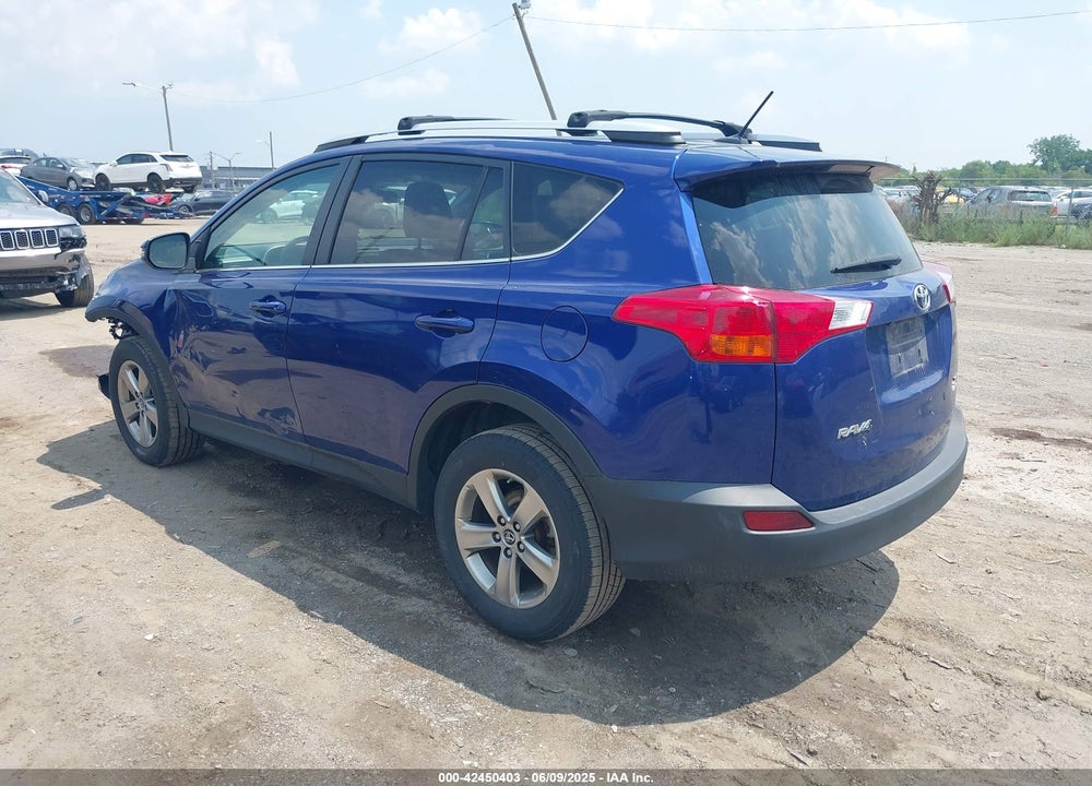 2015 TOYOTA RAV4 XLE VIN: 2T3RFREV6FW263676