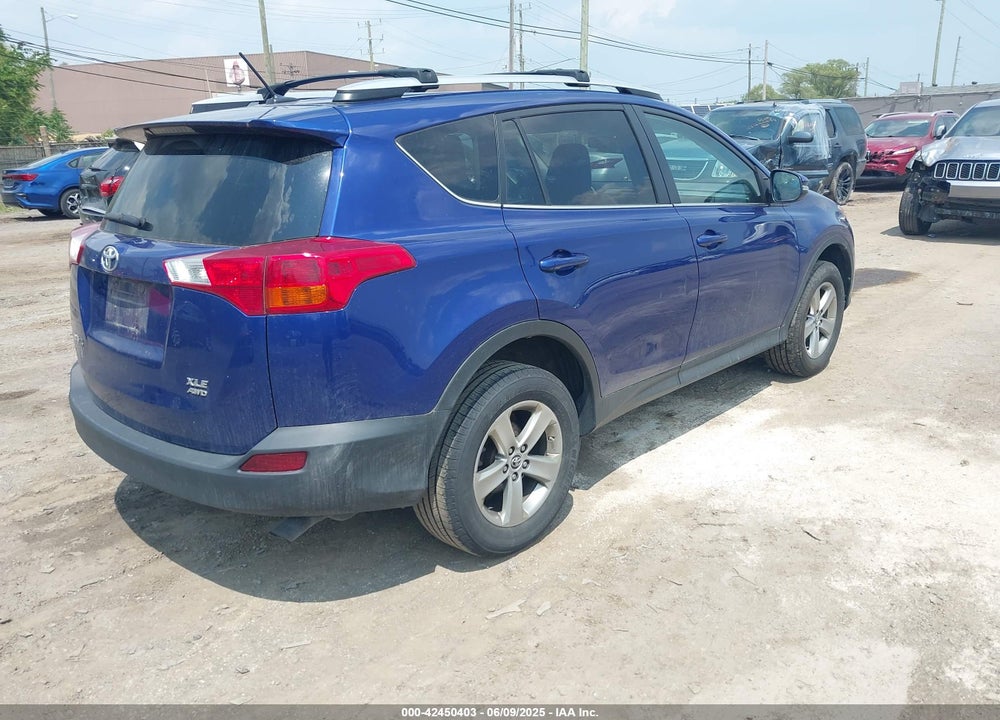 2015 TOYOTA RAV4 XLE VIN: 2T3RFREV6FW263676