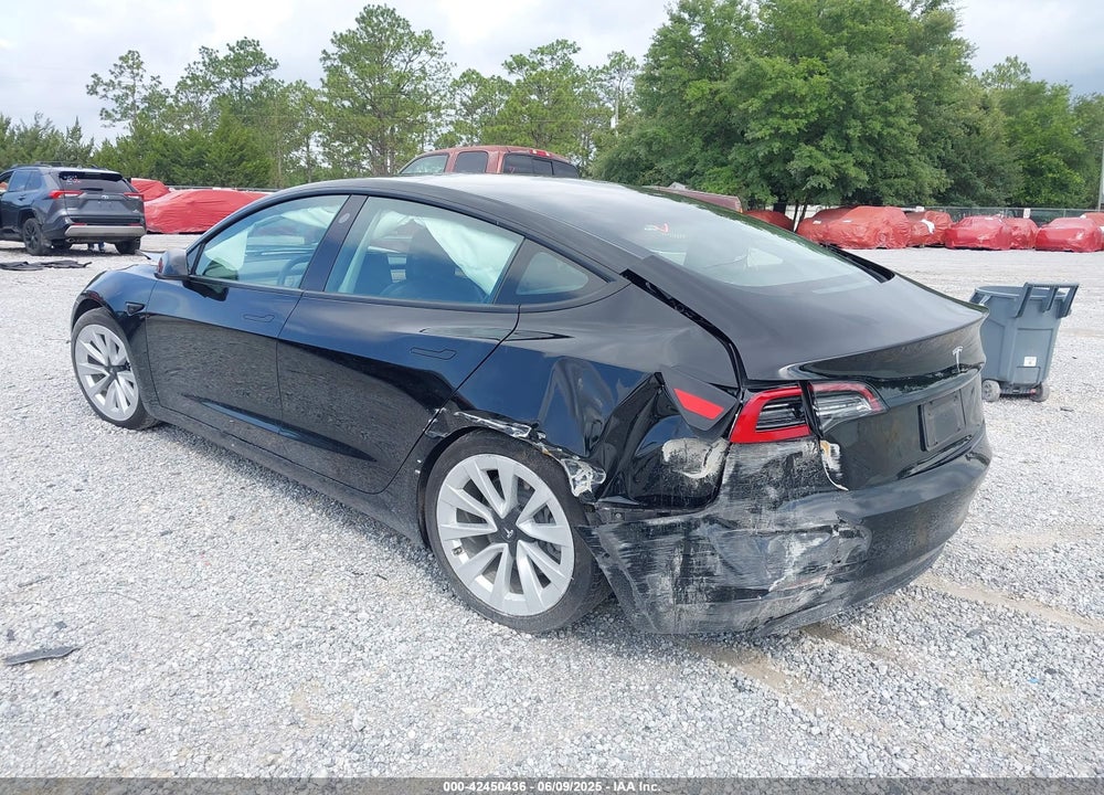 2022 TESLA MODEL 3 VIN: 5YJ3E1EA3NF336255