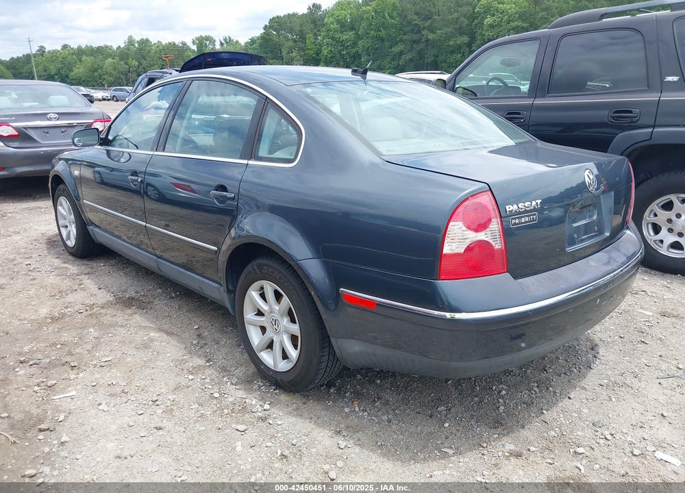 2004 VOLKSWAGEN PASSAT GLS VIN: WVWPD63B74E120809