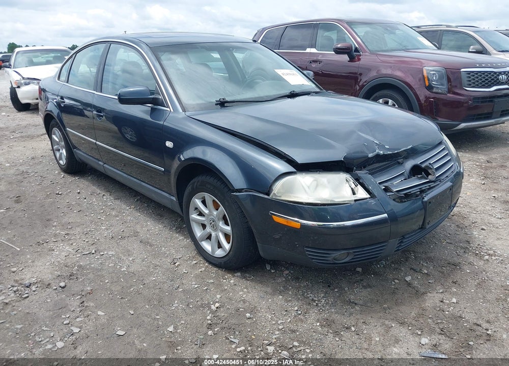 2004 VOLKSWAGEN PASSAT GLS VIN: WVWPD63B74E120809