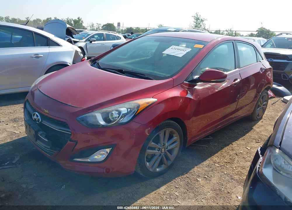 2016 HYUNDAI ELANTRA GT VIN: KMHD35LH7GU292154