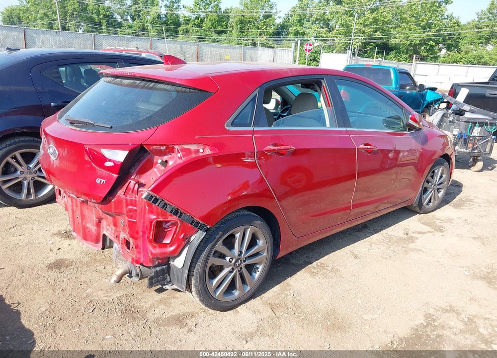 2016 HYUNDAI ELANTRA GT VIN: KMHD35LH7GU292154