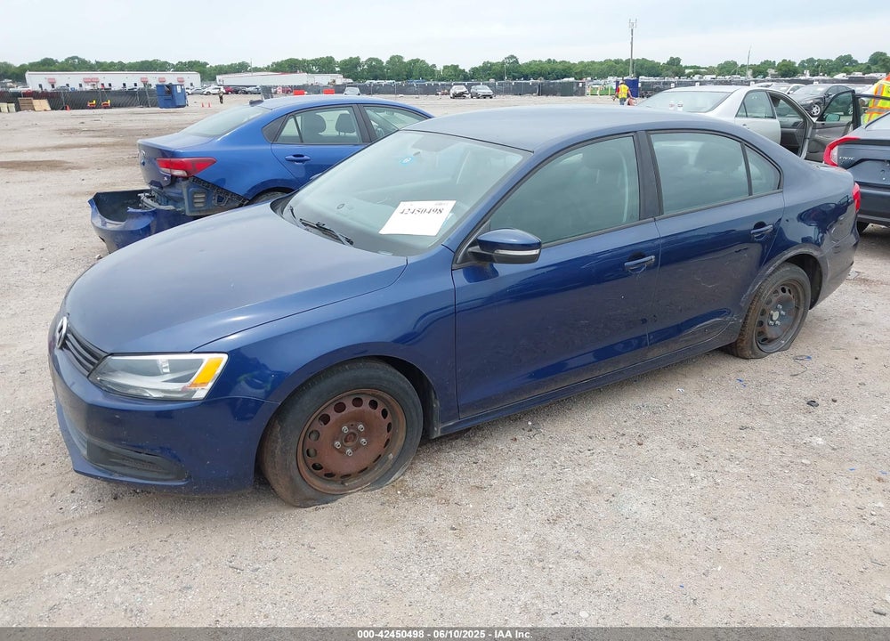2012 VOLKSWAGEN JETTA 2.5L SE VIN: 3VWDP7AJ4CM332776
