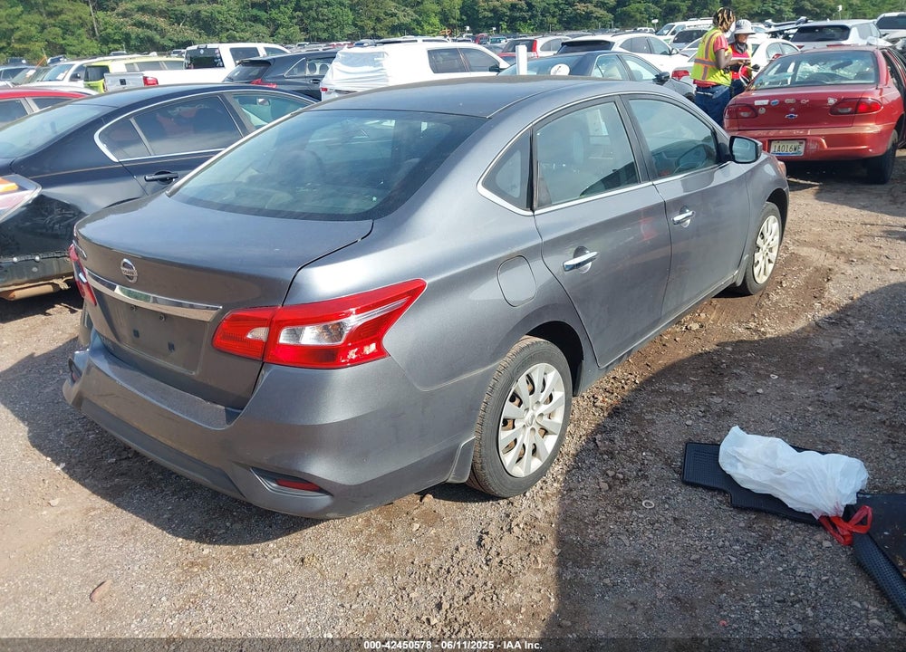 2016 NISSAN SENTRA S VIN: 3N1AB7APXGY293749