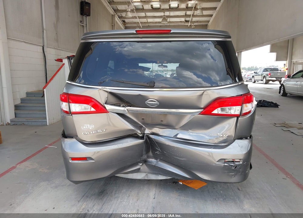 2015 NISSAN QUEST SV VIN: JN8AE2KP5F9130604