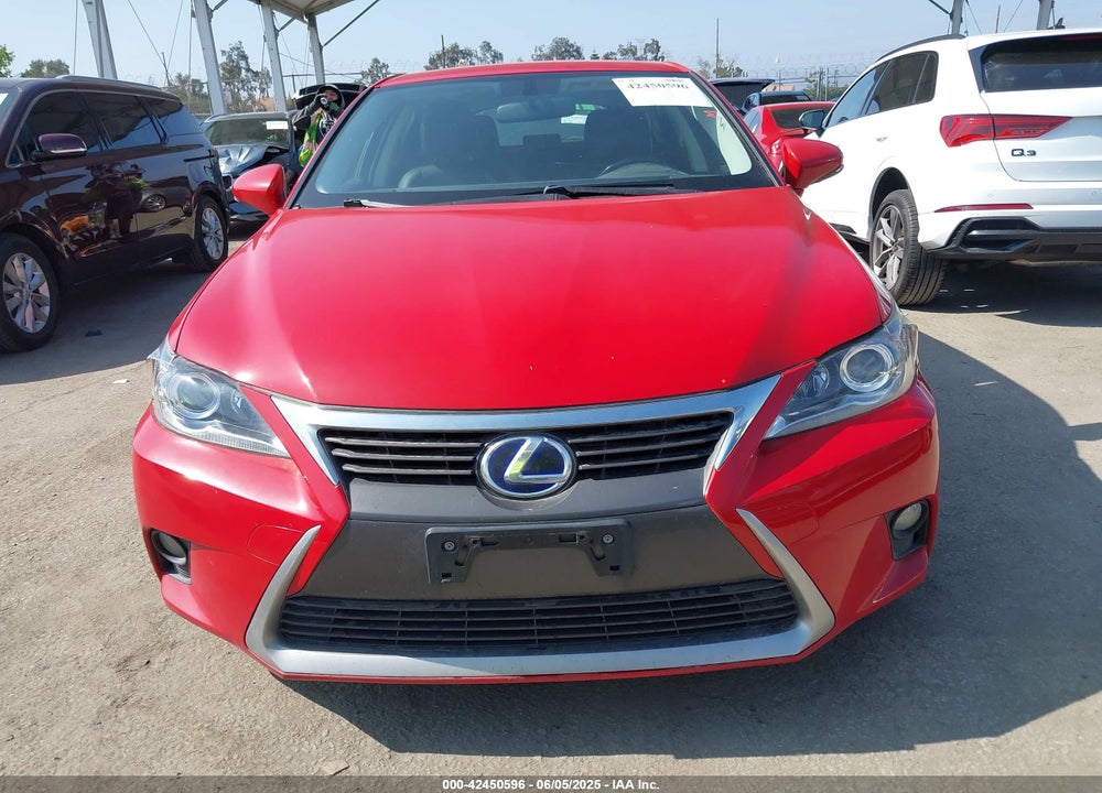 2015 LEXUS CT 200H VIN: JTHKD5BH7F2229526