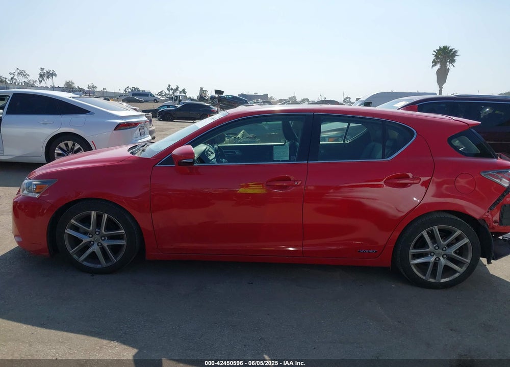 2015 LEXUS CT 200H VIN: JTHKD5BH7F2229526