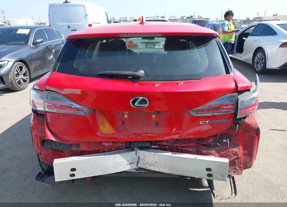 2015 LEXUS CT 200H VIN: JTHKD5BH7F2229526