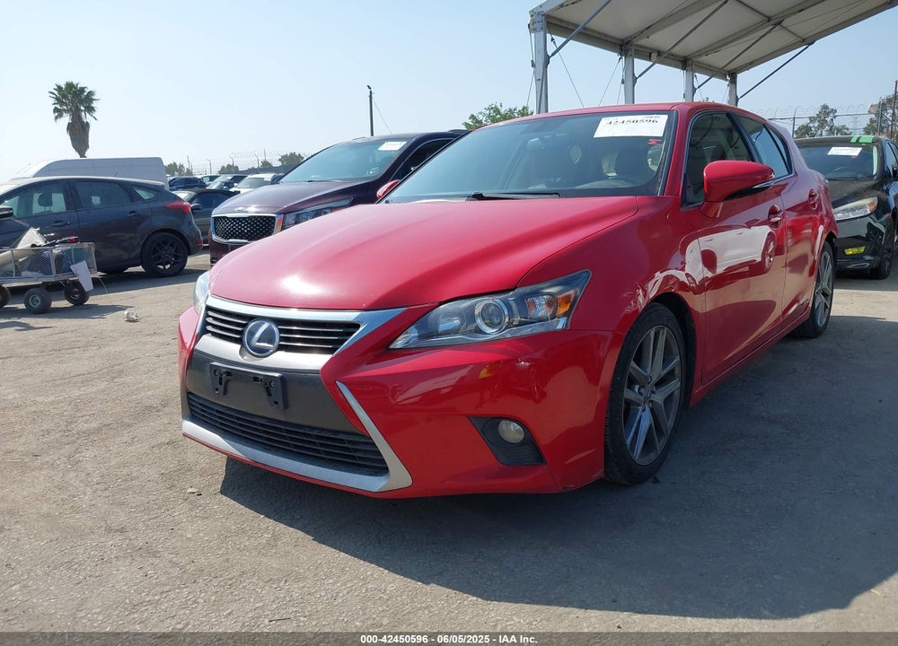 2015 LEXUS CT 200H VIN: JTHKD5BH7F2229526