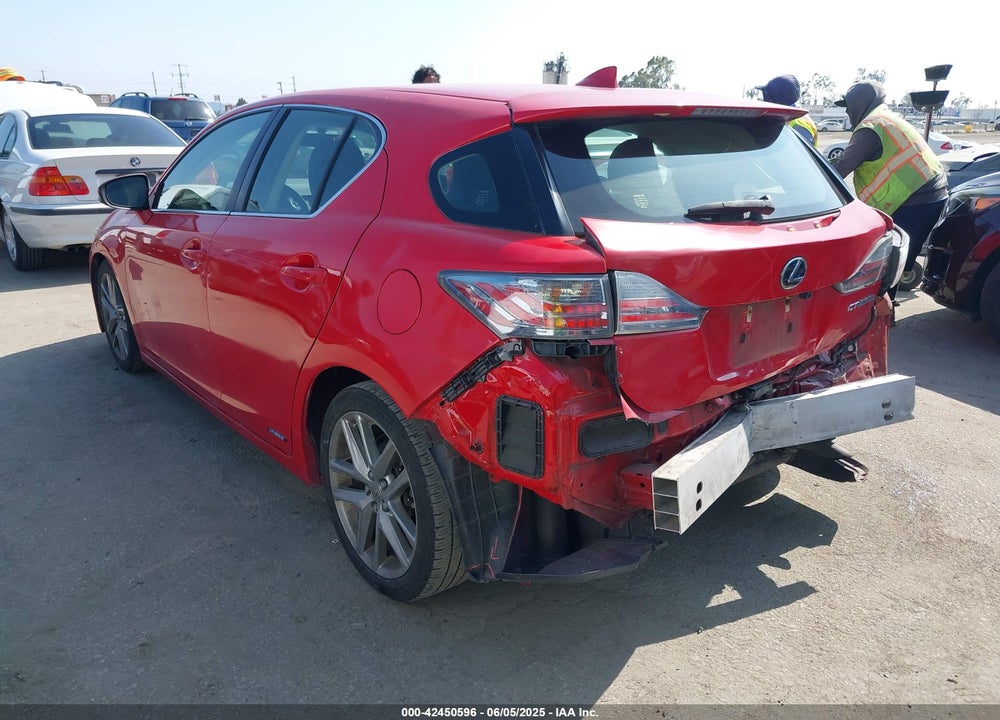 2015 LEXUS CT 200H VIN: JTHKD5BH7F2229526