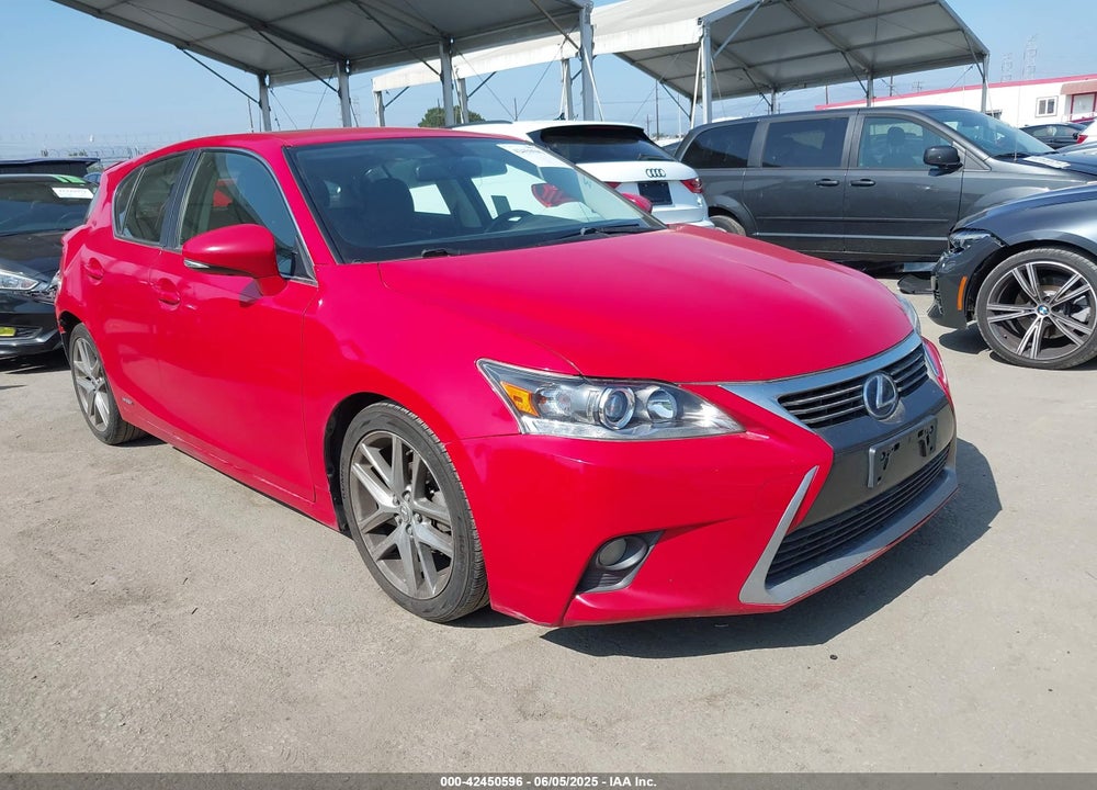 2015 LEXUS CT 200H VIN: JTHKD5BH7F2229526