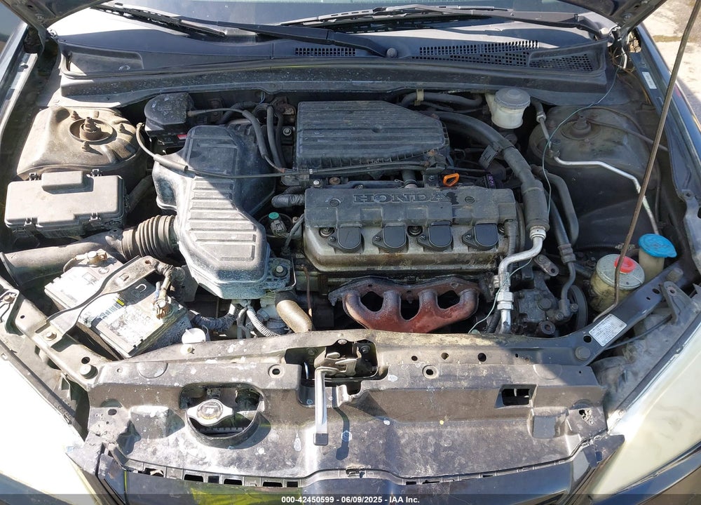 2005 HONDA CIVIC LX VIN: 2HGES16515H527476