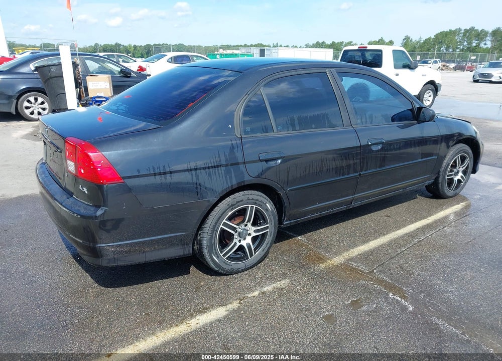 2005 HONDA CIVIC LX VIN: 2HGES16515H527476