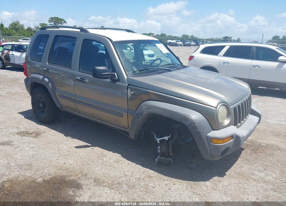 2004 JEEP LIBERTY SPORT VIN: 1J4GK48K34W323784