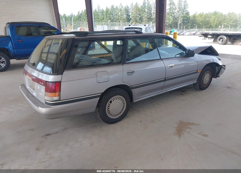 1992 SUBARU LEGACY VIN: 4S3BJ6324N7920170