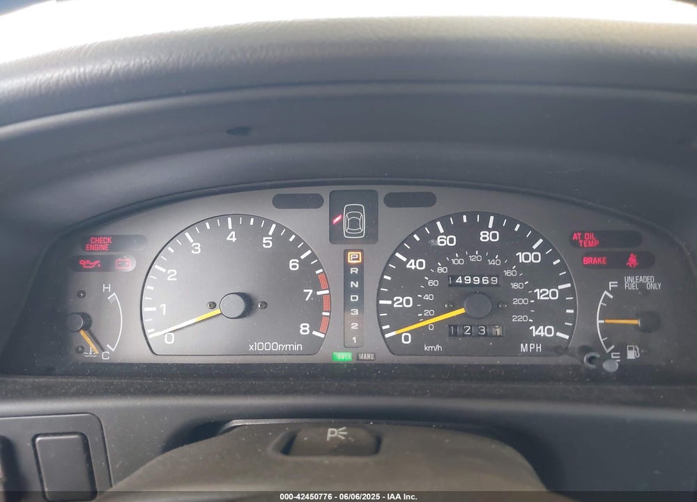 1992 SUBARU LEGACY VIN: 4S3BJ6324N7920170