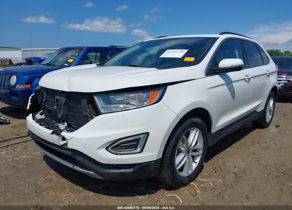 2016 FORD EDGE SEL VIN: 2FMPK3J92GBC34135