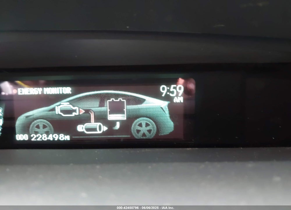 2013 TOYOTA PRIUS TWO VIN: JTDKN3DU8D5577456